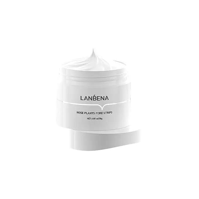 LANBENA Blackhead Pore Remover Mask Aloe extract Facial Peeling Nose Strip  Cleansing 30g Skin care Comfort Gentle Repairing Smoothing