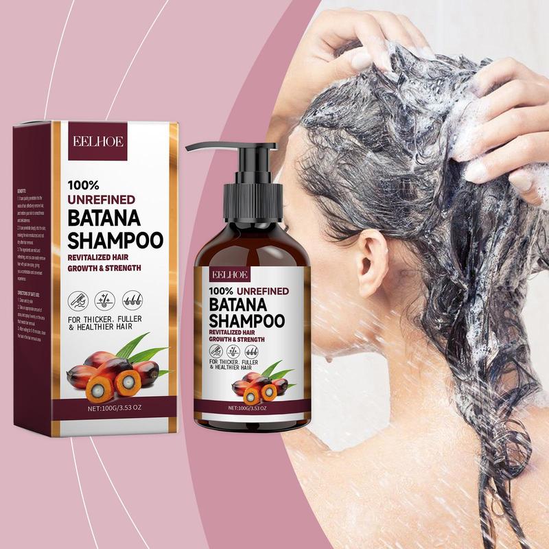 Batana Oil Shampoo, Deeply Moisturizing Hair Shampoo for Improves Dry & Damaged Hair, Hair Care Product for Men & Women, Christmas, Christmas Gift