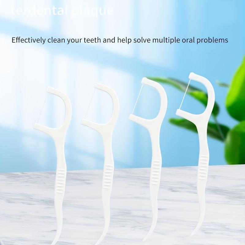 Ultra-soft fiber dental floss, gentle teeth protection with 360° cleaning, comprehensive care without any dead angle.