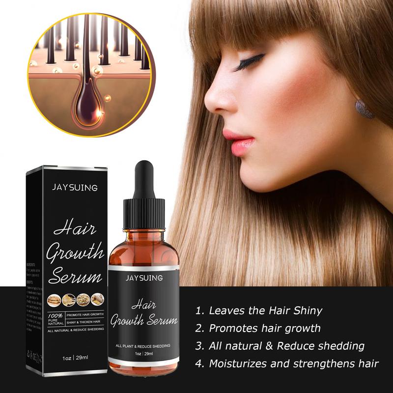 [Free shipping]Hair Growth Serum Oil Biotin Hair Regrowth Treatment for Scalp Hair Loss Hair Thinning for Men Women