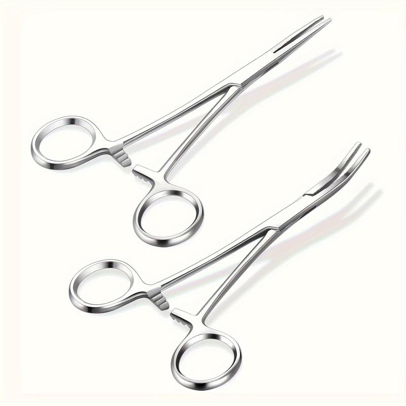 Stainless Steel Hemostatic Forceps, 1 Count Pet Ear & Nose Hair Puller, Cosmetic Hemostatic Forceps Locking, Hand Tools for Home & Office