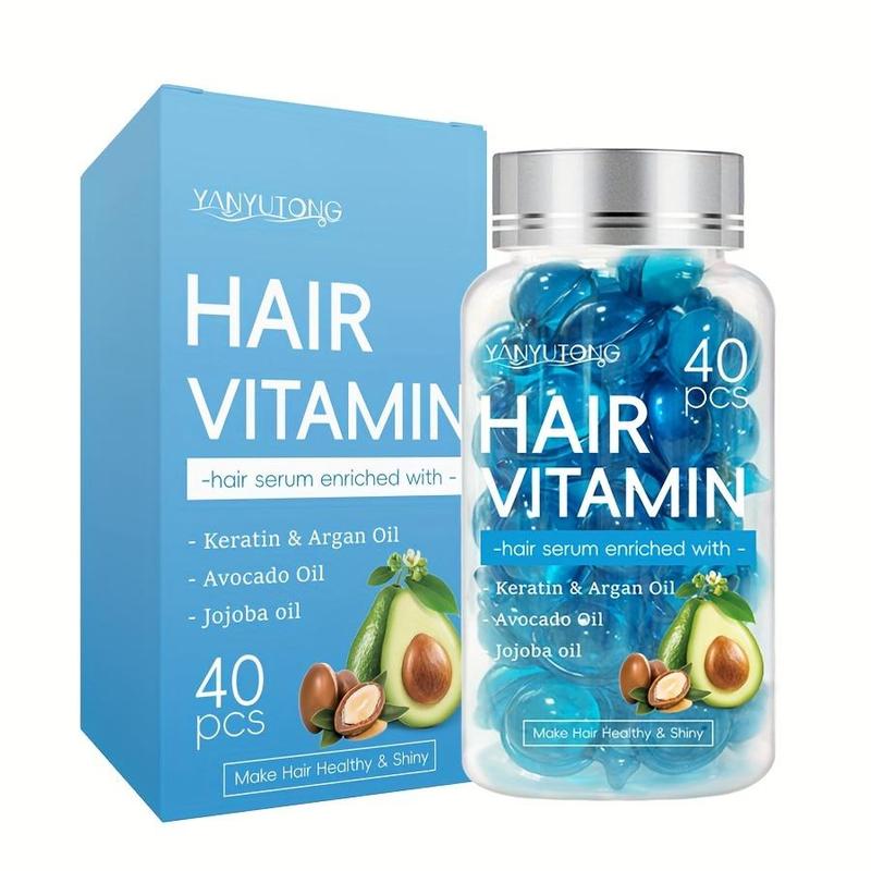 Hair Vitamin Capsule, 1 Count Hair Care Vitamin Serum, Hair Thickening Serum, Hair Care & Styling Product for Women & Men