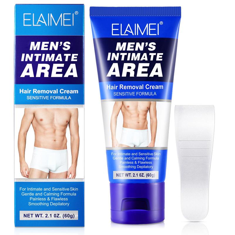 Men's Intimate Area Hair Removal Cream, Gentle Hair Removal Cream For Men, Personal Care Product