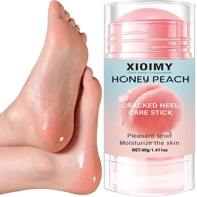 40g Peach Extract Foot Care Stick, Deep Moisturizing Foot Skin Care Stick, Foot Skin Care Product for Women & Men