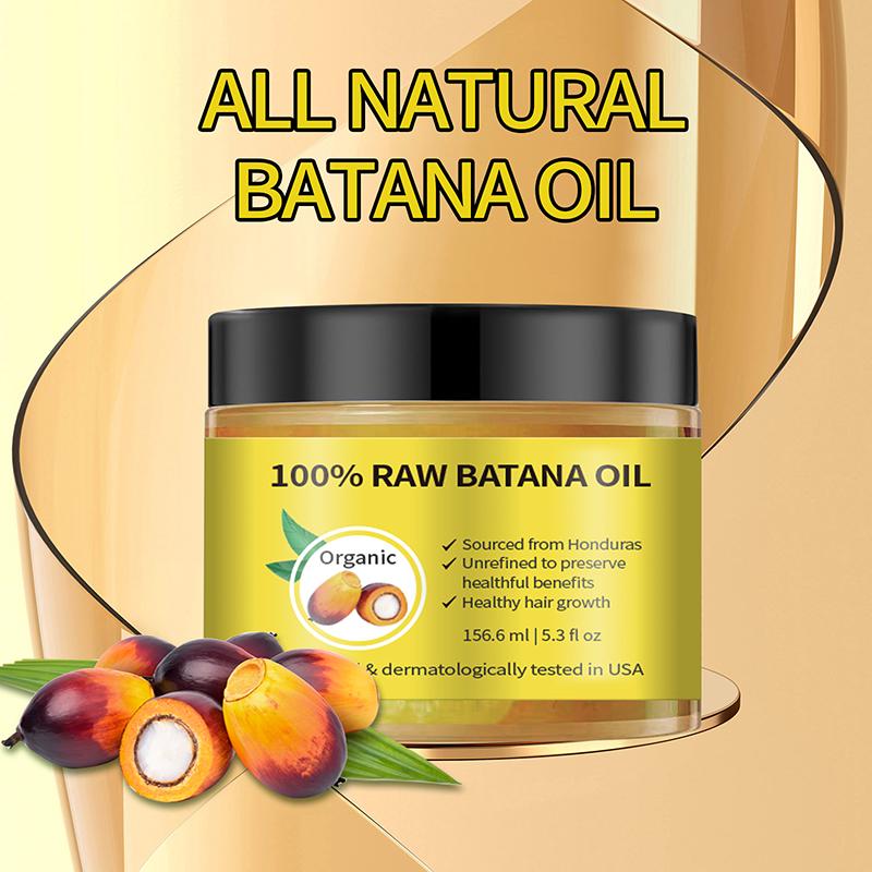 Natural, unrefined Batana Hair Growth Oil promotes growth, repair and smoothness, is a nourishing moisturizer for damaged hair, and makes hair thicker and stronger for men and women! Enhances hair thickness