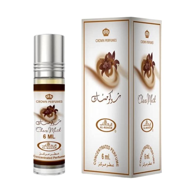 (Bundle Pack) 6ml Choco Musk by Al-Rehab + 10ml Yara by Ard Al-Zaafaran - Perfume Roll-On Oil