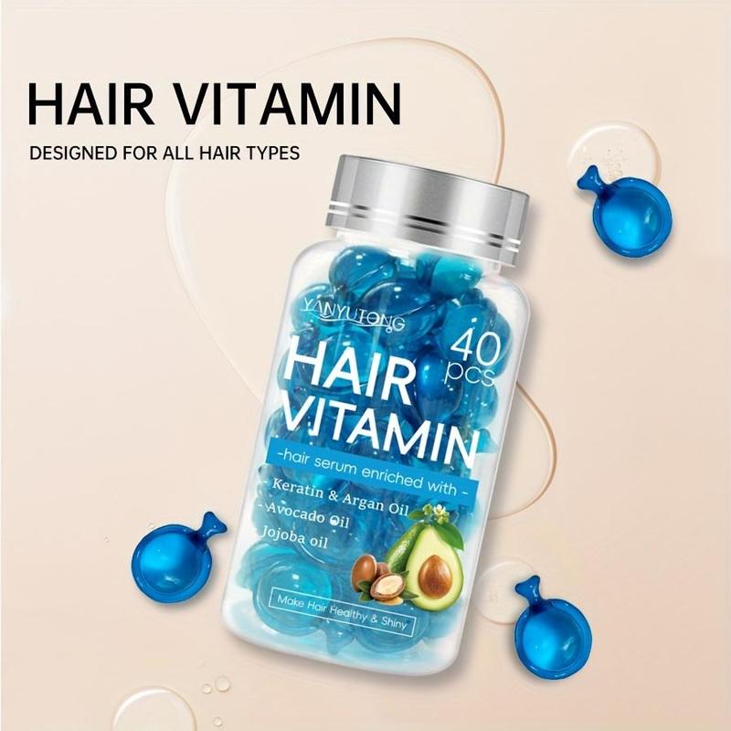 Hair Vitamin Capsule, 1 Count Hair Care Vitamin Serum, Hair Thickening Serum, Hair Care & Styling Product for Women & Men