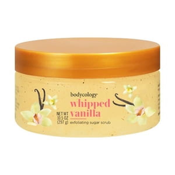 Bodycology Exfoliating Sugar Scrub, Whipped Vanilla, 10.5 oz