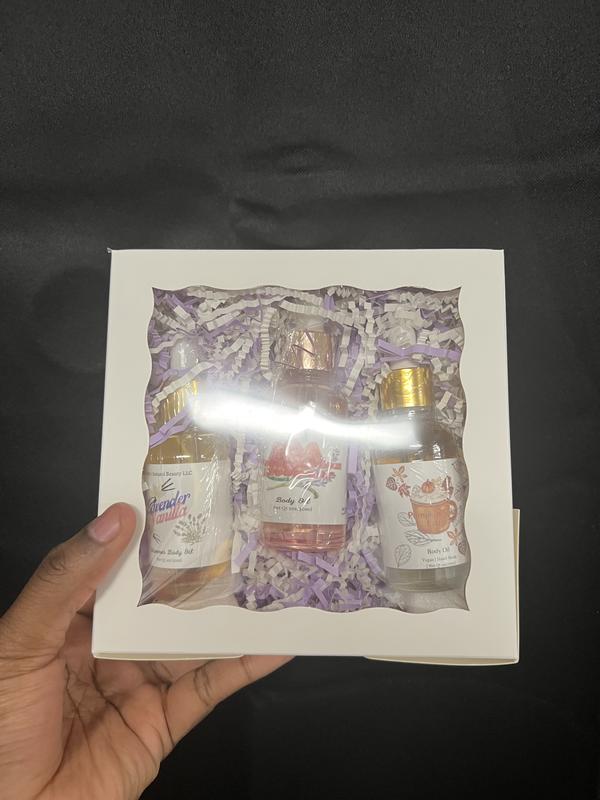 Scented Body Oils Sample Pack Randomly Chosen with or without Glitter