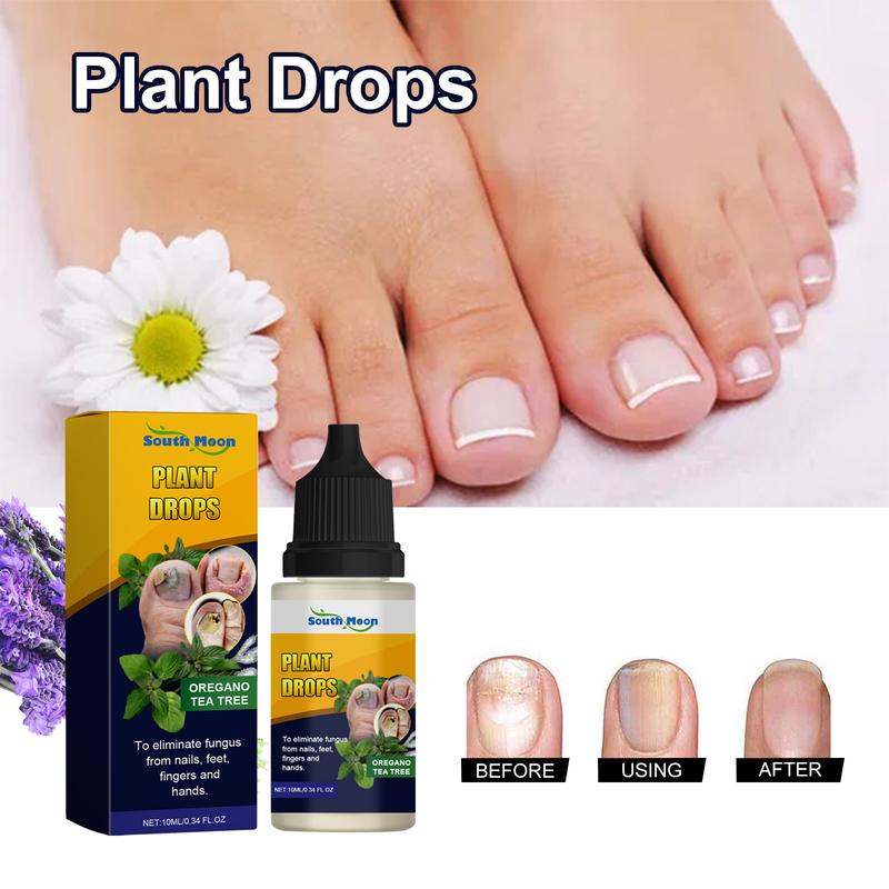 2024 Black Friday Event Plant Extract Nail Fungus Care Solution Plant Drops；Nail Care Products；Nail Growth Serum nail fungus prevention