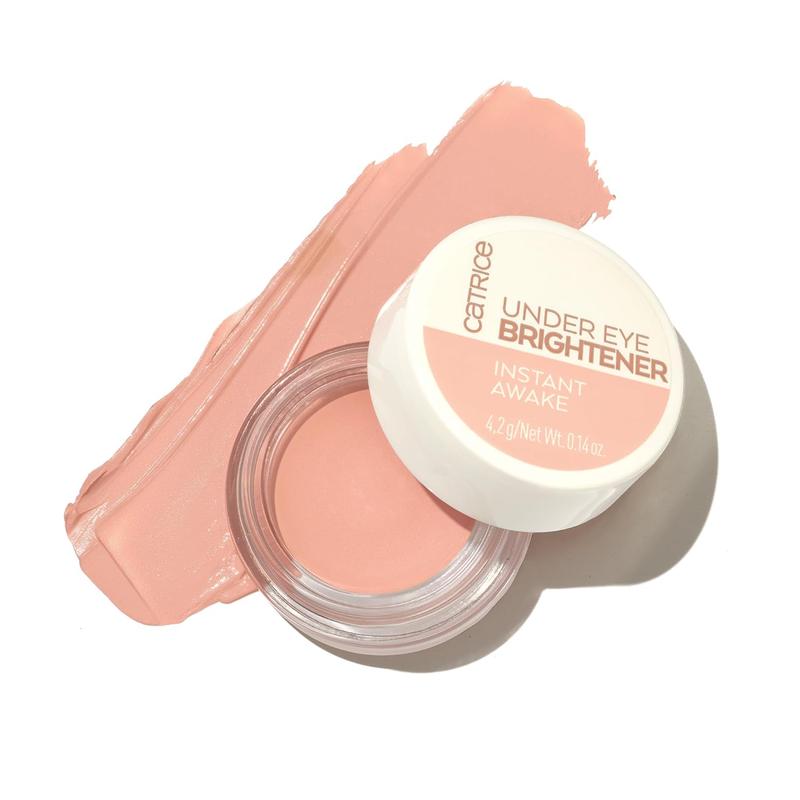 Under Eye Brightener | Conceal & Brighten Dark Circles | With Hyaluronic Acid & Shea Butter | Vegan, Paraben Free (010 | Light Rose)