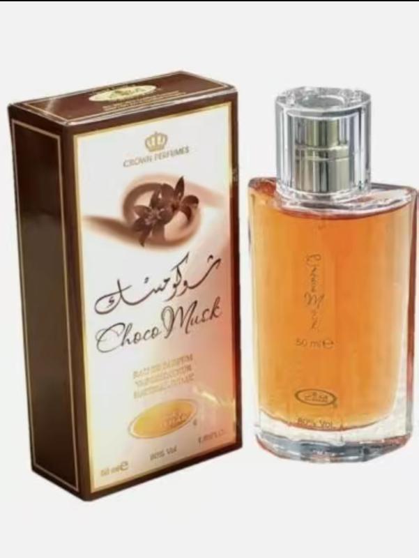 Choco Musk Arabian Perfume Spray -50ml by Al Rehab by Crown Perfumes Unisex Scent