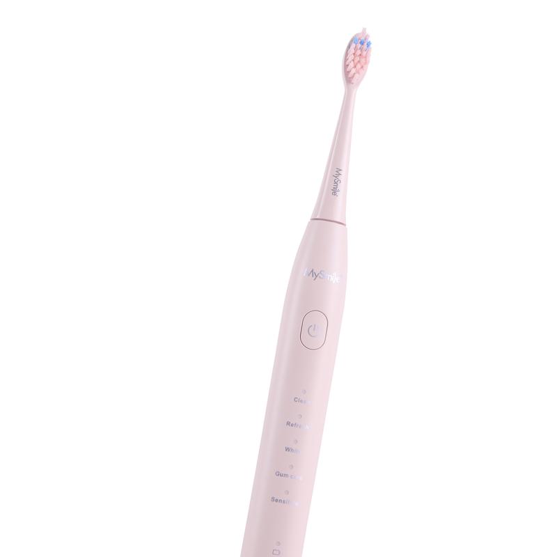 MySmile Essential Sonic Electric Toothbrush for Adults, Rechargeable Battery Toothbrush Portable with 2 Brush Heads, 2 Mins 5 Modes Smart Timer, 45000VPM, One Charge For 60 Days, Travel Friendly(Result May Vary)(TikTok Exclusive Only)