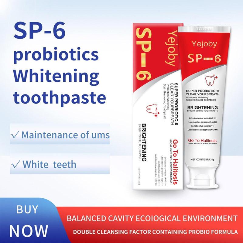 Probiotics Bright Brighten Toothpaste, Sp 6 Toothpaste, Sp-6 Brighten Toothpaste,BrightenToothpaste Sp-6, Sp-6 Probiotics Brighten Toothpaste, Fresh Breath