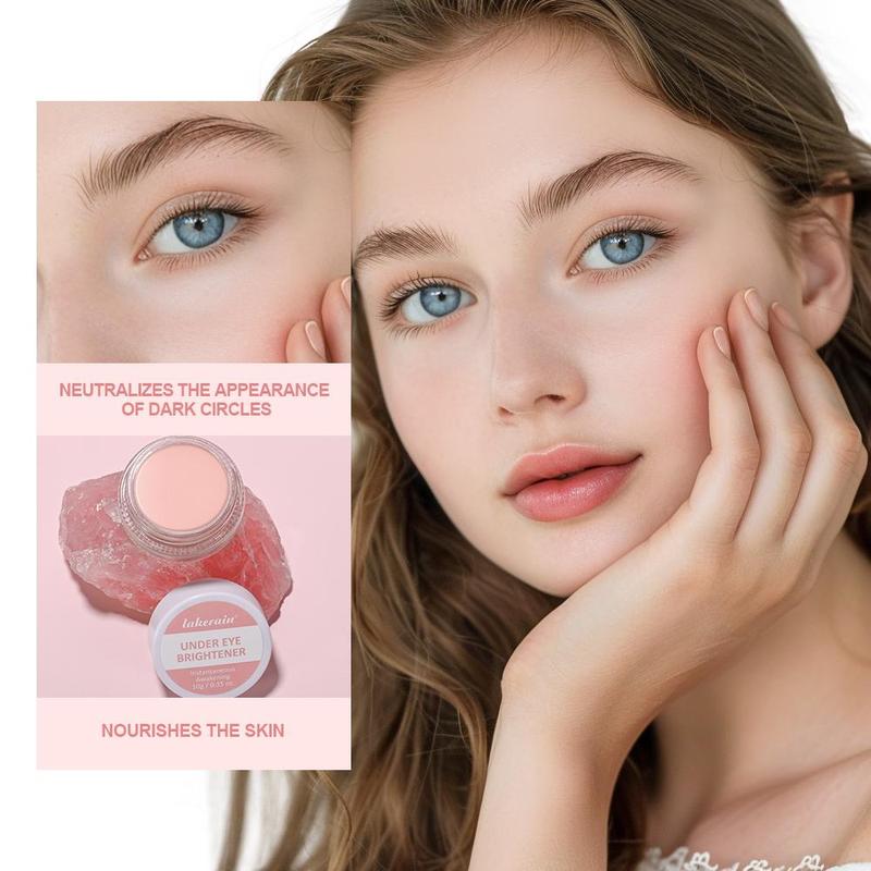 Under Eye Brightener, 2 Boxes Moisturizing Eye Skincare Cream, Hydrating and Smoothing Eye Cream, Eye Care Product for Women & Girls