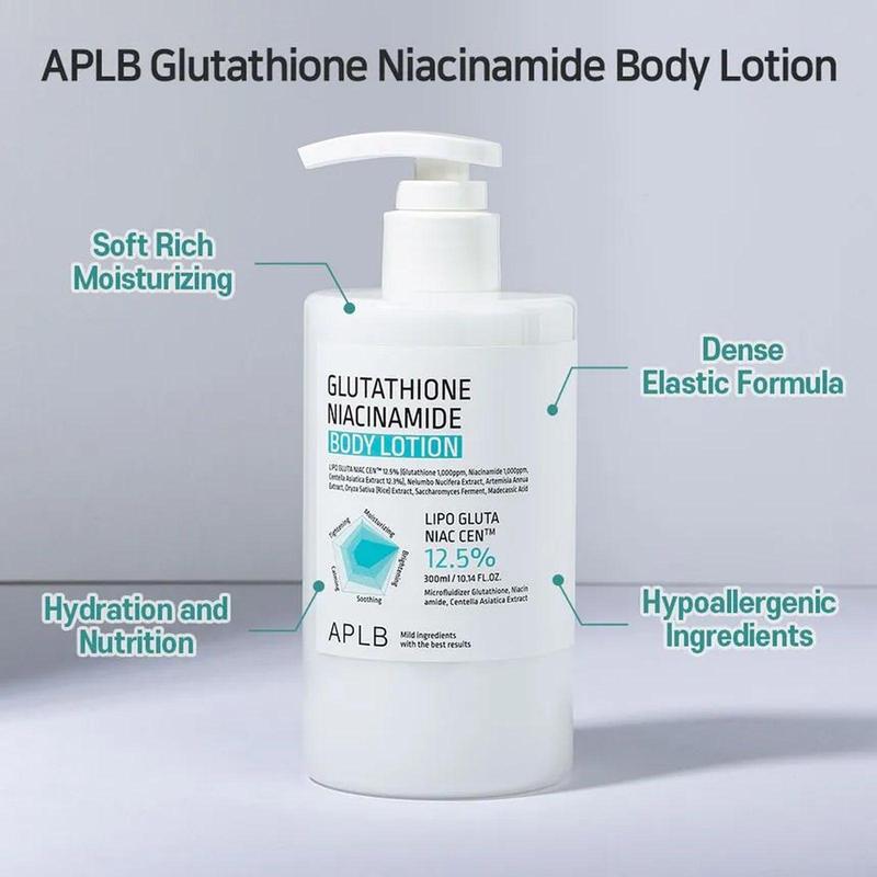 [ APLB ] Glutathione Niacinamide Body Lotion 300ml   10.14 fl.oz