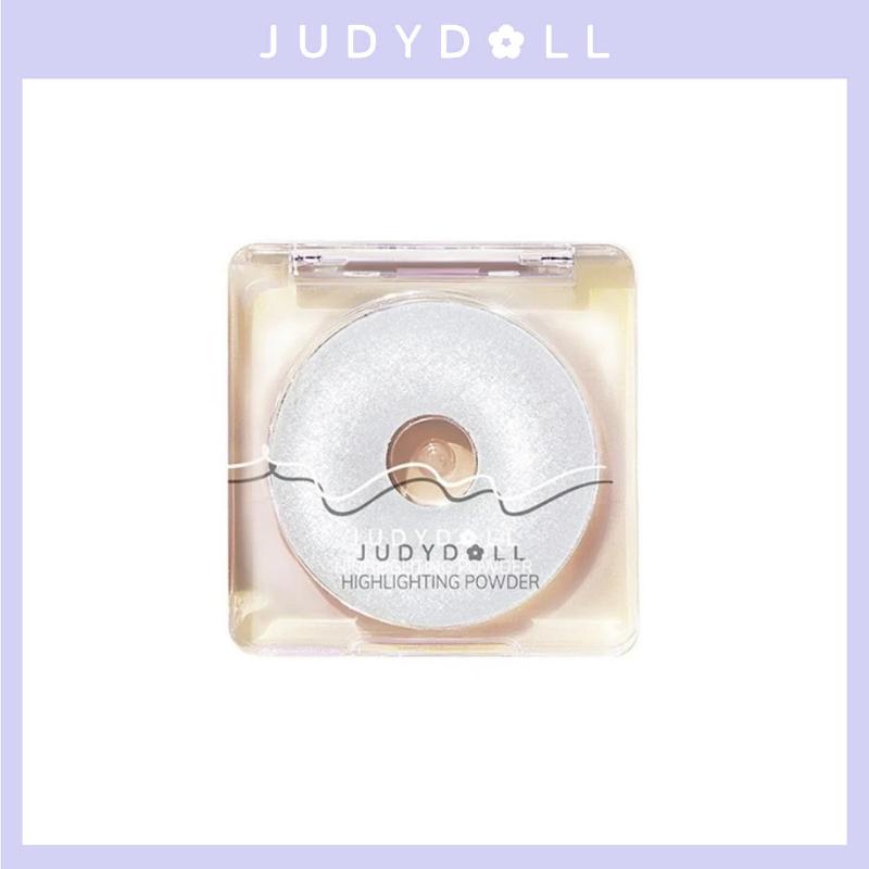 Judydoll Starlight Highlighting Powder - Glitter Brightening Skin Tone, Enhancing Makeup Color, Highlight, Vibrant Luminosity, Transparent Fine Shimmer, Eye-Catching Sparkle, Color Correction, Convenient To Carry