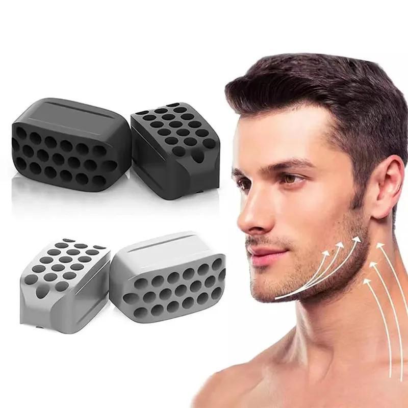 Silicone Jaw Exerciser, Facial Shaper & Jawline Fitness Chew Ball, Neck Shaping Equipment, Facial Beauty Tool, Double Chin Exerciser