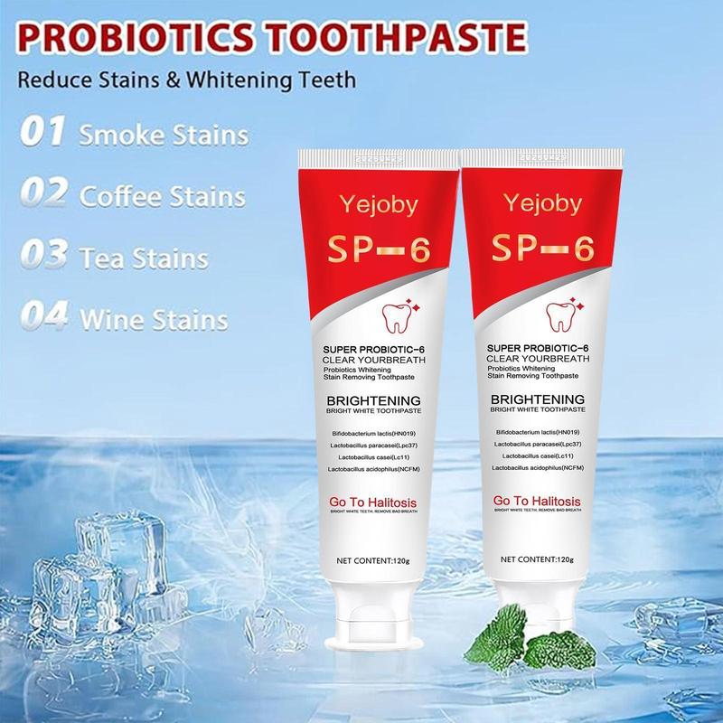 Probiotics Bright Brighten Toothpaste, Sp 6 Toothpaste, Sp-6 Brighten Toothpaste,BrightenToothpaste Sp-6, Sp-6 Probiotics Brighten Toothpaste, Fresh Breath