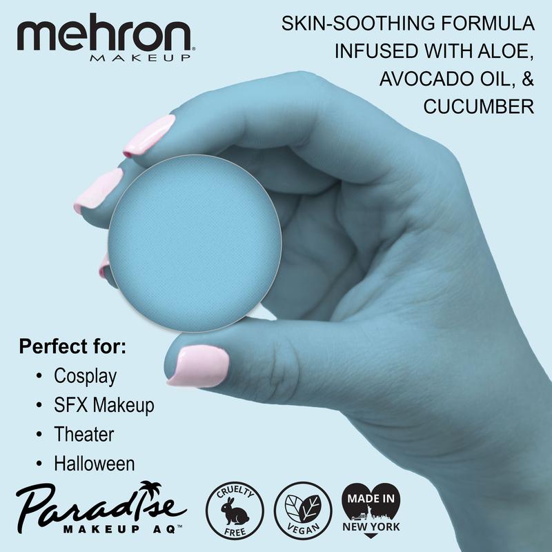 Mehron Paradise AQ - Matte Shades, Face and Body Paint, Refill Size 0.25oz