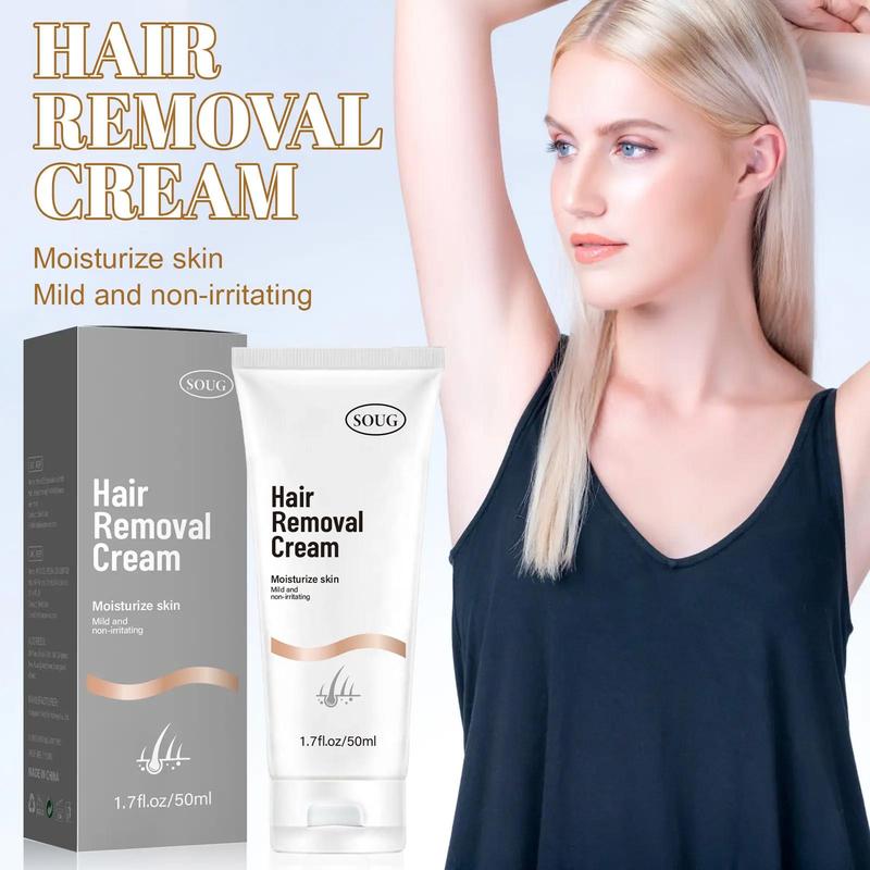 Hair Removal Cream for Women & Men, Intimate, Private At Home Hair Removal Cream, Painless, Flawless, Soothing Depilatory for All Skin Types