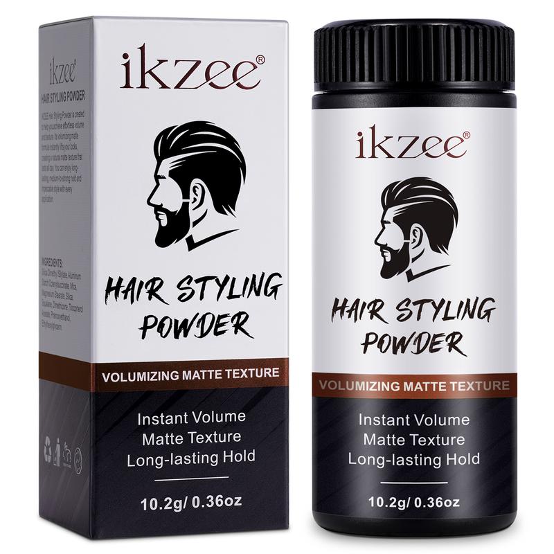 IKZEE Hair Styling Powder for Men and Women, Single Pack 10g - Volumizing and Texturizing Powder