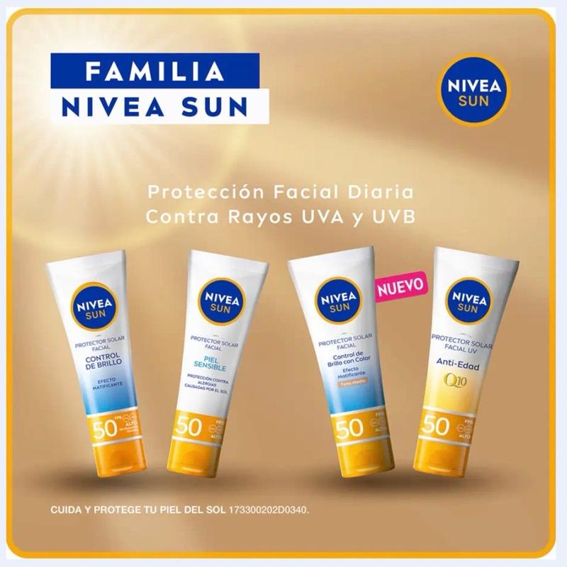 Nivea Facial Sunblock - Protection for Your Skin - Skincare, Skin Repair