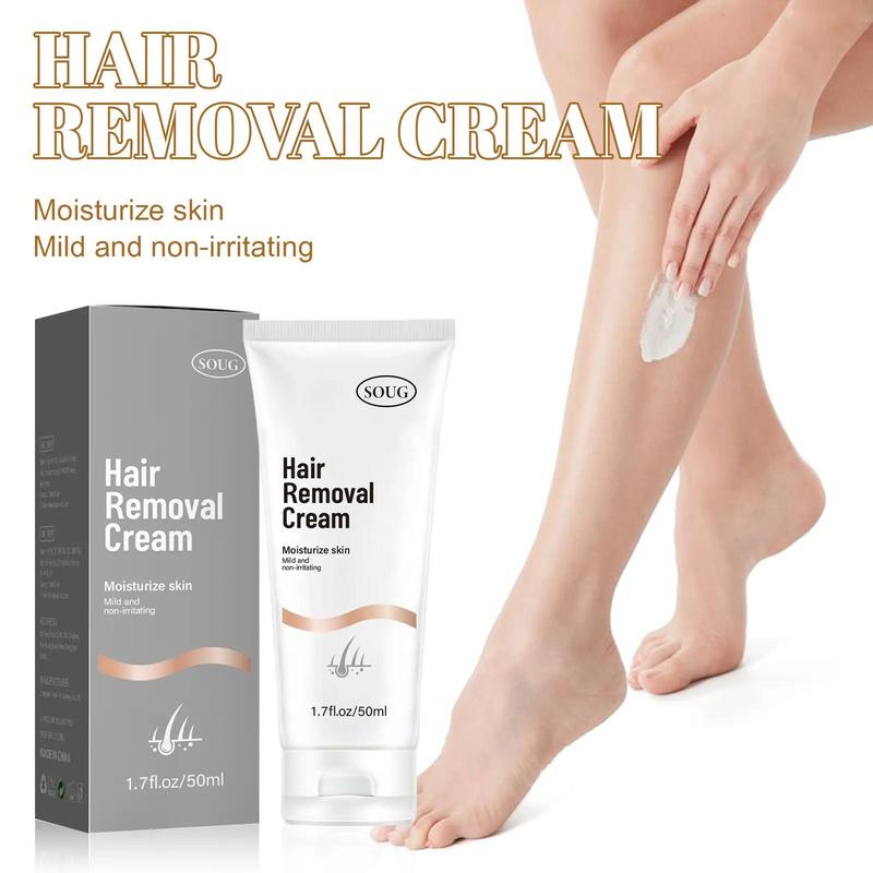 Hair Removal Cream for Women & Men, Intimate, Private At Home Hair Removal Cream, Painless, Flawless, Soothing Depilatory for All Skin Types