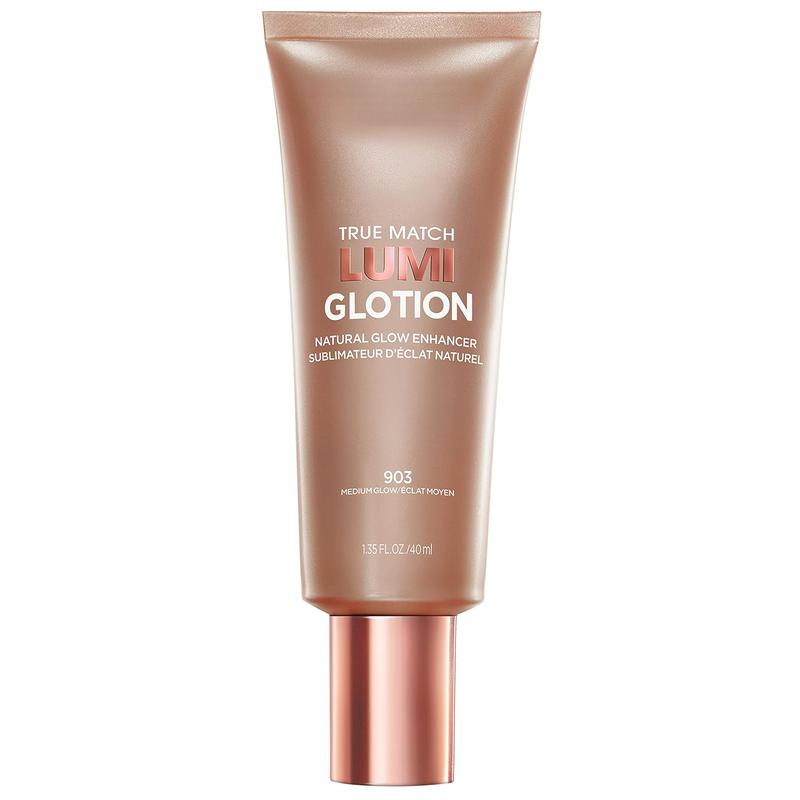 Makeup True Match Lumi Glotion, Natural Glow Enhancer, Illuminator Highlighter, Bronzing Drops For a Sun-Kissed Glow, 903 Medium