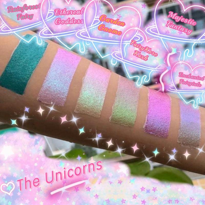 *UNICORN DREAMS* 6PC Collection Pressed Multi-Chrome DUOCHROMES