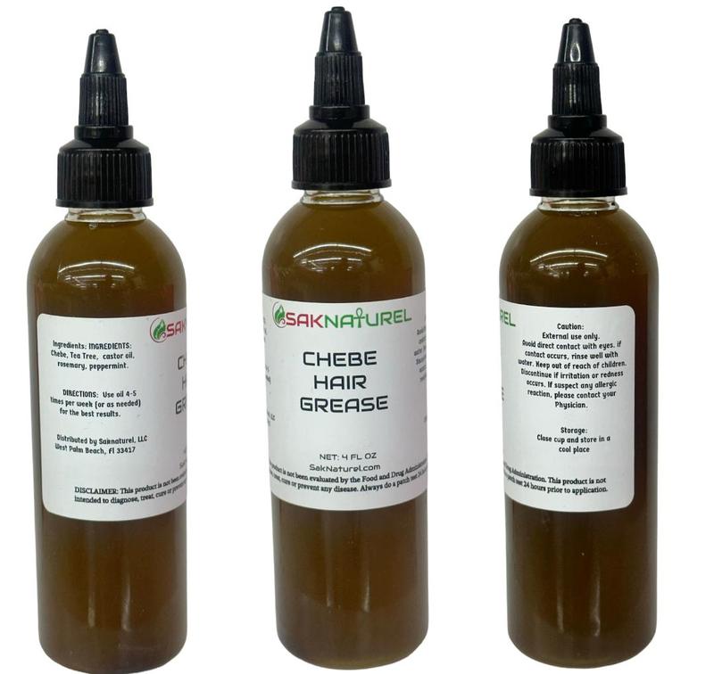 CHEBE HAIR GREASE Rosemary Fenugreek Hair Growth oil - Long Hair - Thick Hair - Fast Hair Growth - Ayurverdic Hair growth oil - Rosemary Hair Oil - Hibiscus Hair growth oil - Indian Hair Growth oil - Chebe Hair Growth Oil Organic - Herbal Haircare