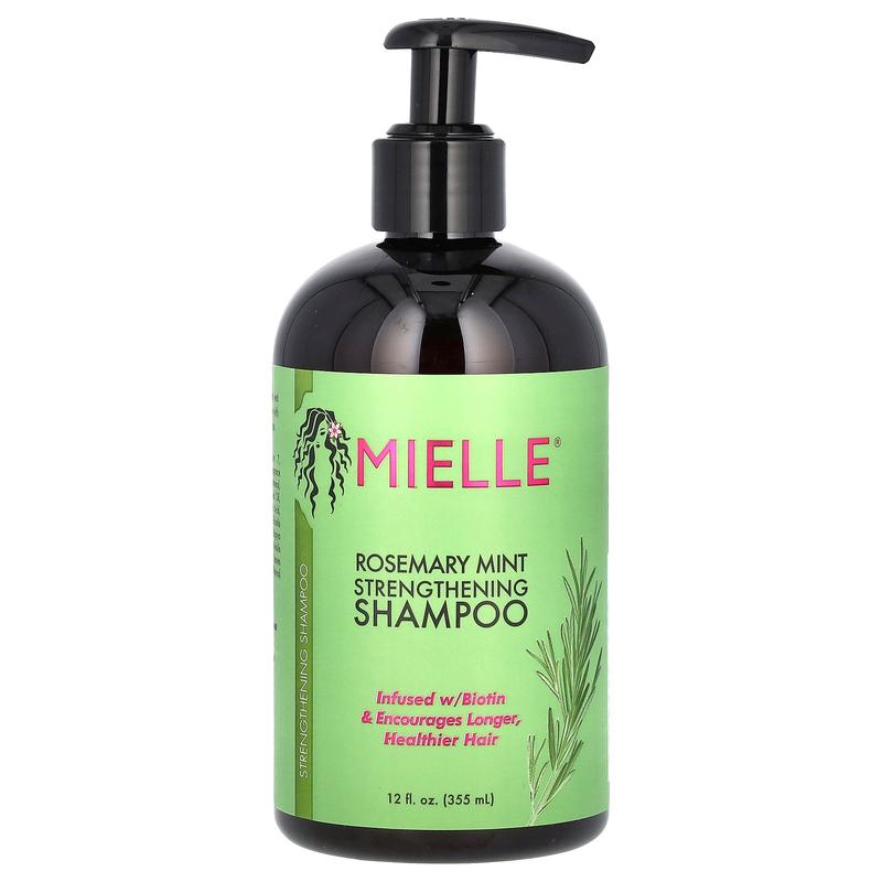 Mielle Strengthening Shampoo, Rosemary Mint, 12 fl oz (355 ml)