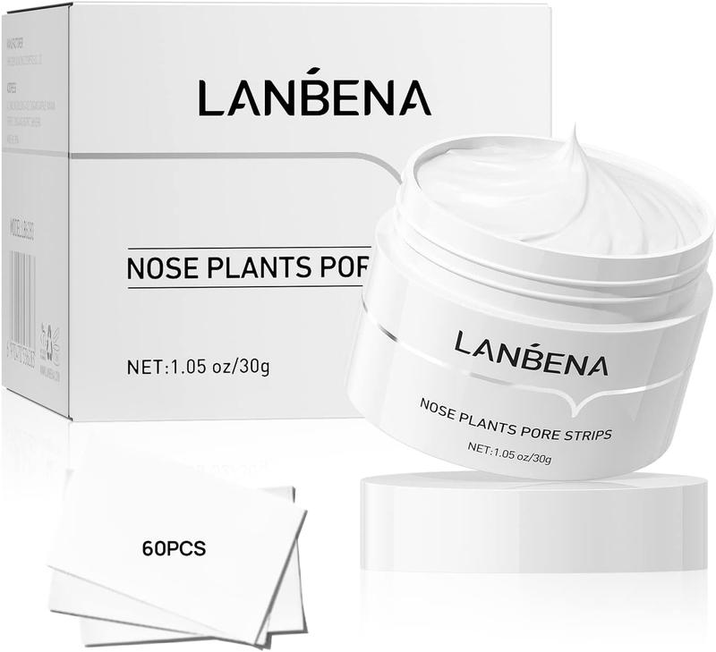 LANBENA Blackhead Pore Remover Mask Aloe extract Facial Peeling Nose Strip  Cleansing 30g Skin care Comfort Gentle Repairing Smoothing