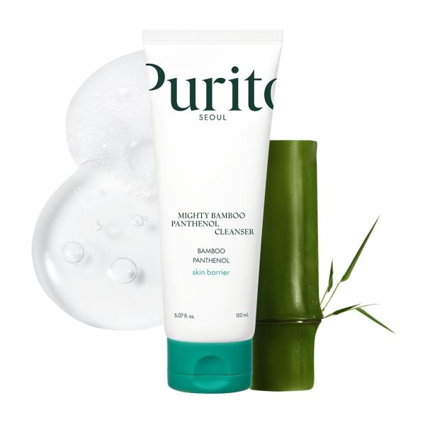 [Purito Seoul Official] Mighty Bamboo Panthenol Cleanser Facial Skincare_Vegan & Cruelty Free