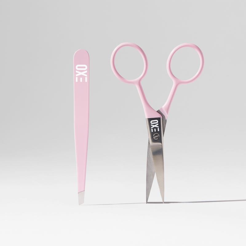 Pink Tweezer & Scissor Duo