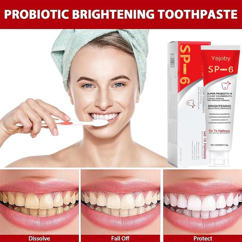 Probiotics Bright Brighten Toothpaste, Sp 6 Toothpaste, Sp-6 Brighten Toothpaste,BrightenToothpaste Sp-6, Sp-6 Probiotics Brighten Toothpaste, Fresh Breath