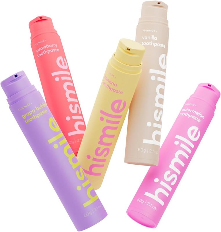 Hismile Strawberry Flavoured Fluoride Toothpaste