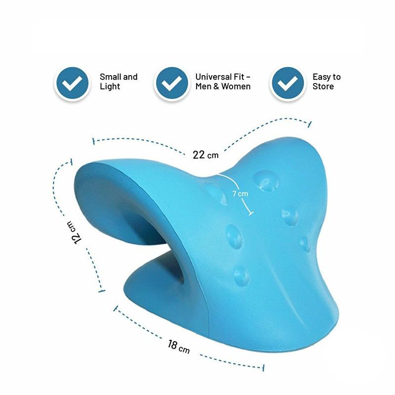 Cervical massage pillow, cervical corrector, traction massage pillow, sleep shoulder and neck massage pillow