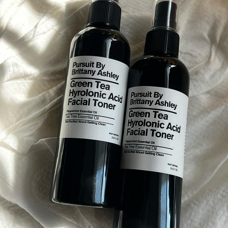 Green Tea and Hyaluronic acid Facial Toner Skincare Hydrate Skin Repair