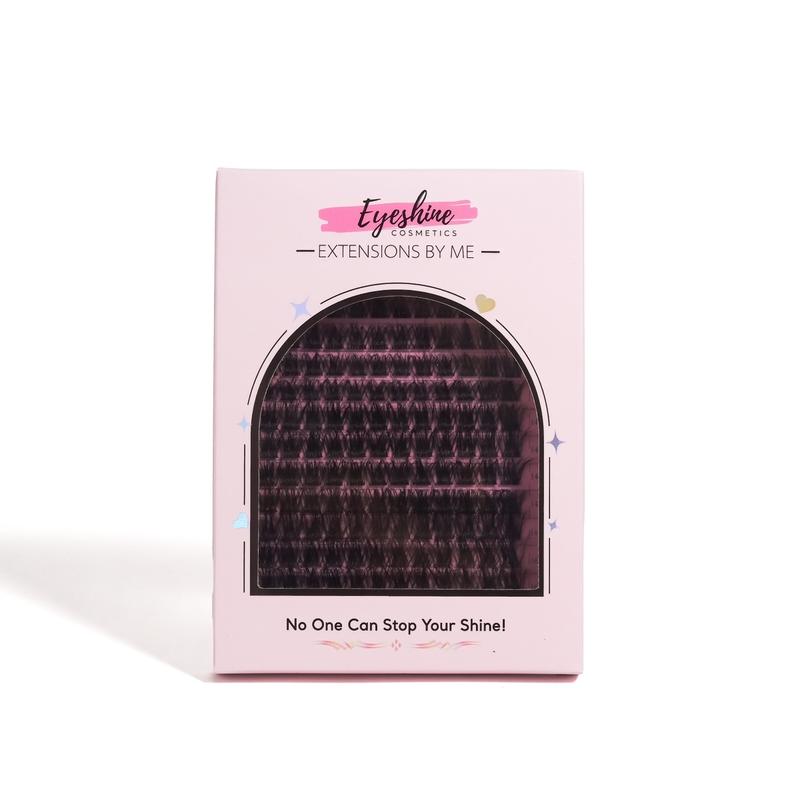 Eyeshine Star Invisifluff (black 12-16mm) Lash clusters only glue sold separately