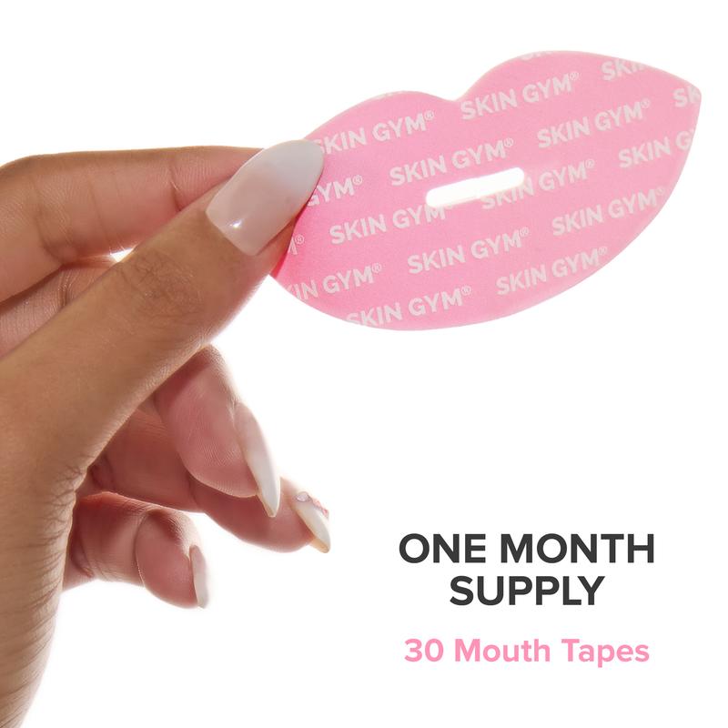 Skin Gym Mouth Tape for Sleep and Wrinkles 30 Pack Skincare Waterproof