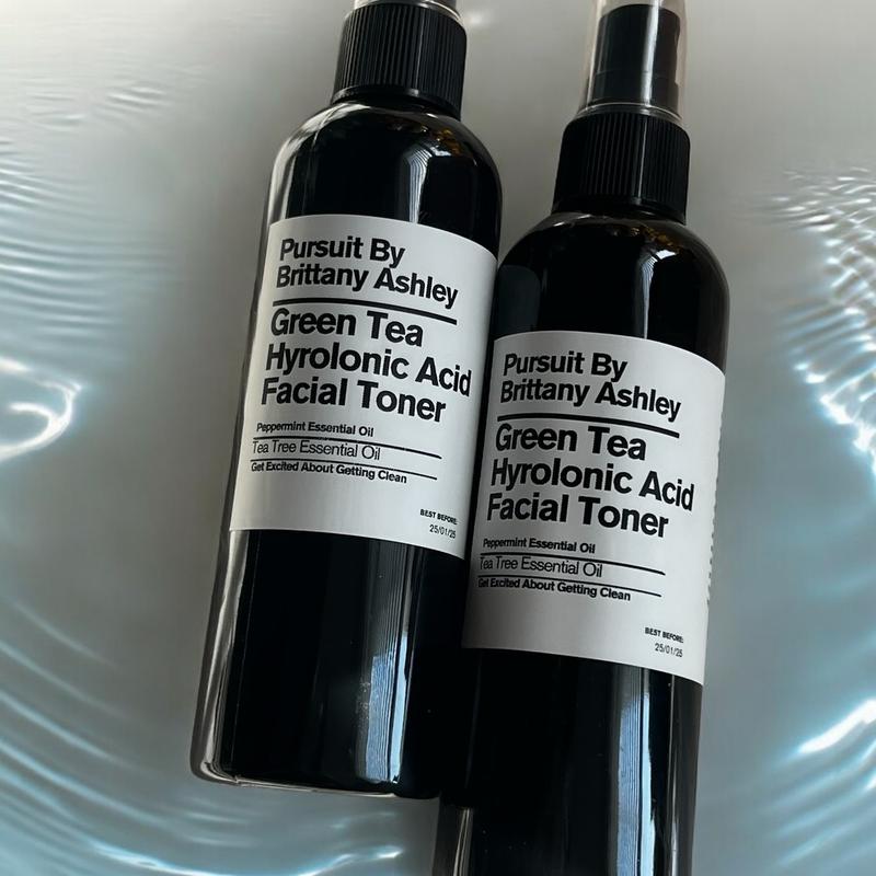 Green Tea and Hyaluronic acid Facial Toner Skincare Hydrate Skin Repair