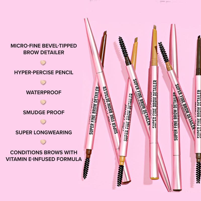 Too Faced Super Fine Waterproof Smudge Proof Long Wear Brow Detailer Eyebrow Pencil