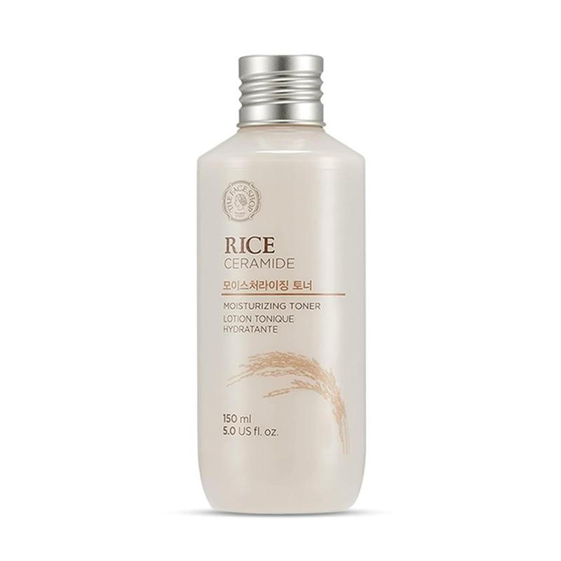 The Face Shop Rice Ceramide Moisturizing Toner - Rice Extract Skin Repair Skincare Serum