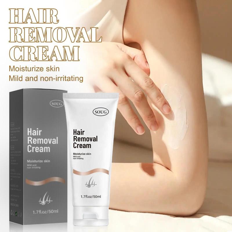 Hair Removal Cream for Women & Men, Intimate, Private At Home Hair Removal Cream, Painless, Flawless, Soothing Depilatory for All Skin Types