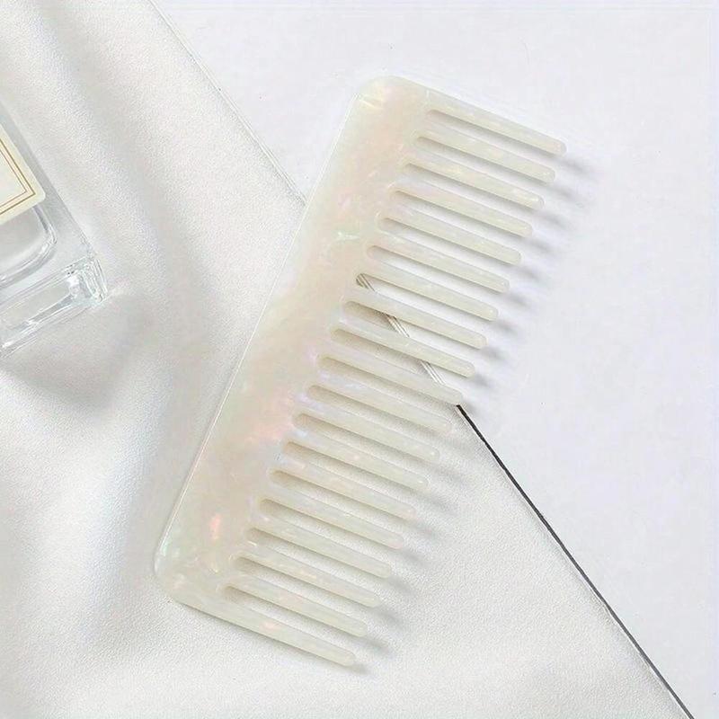 Acetate Hair Comb, 1 Count Portable Hair Styling Comb, Hairdressing Comb, Professional Hair Styling Tool for Women & Men