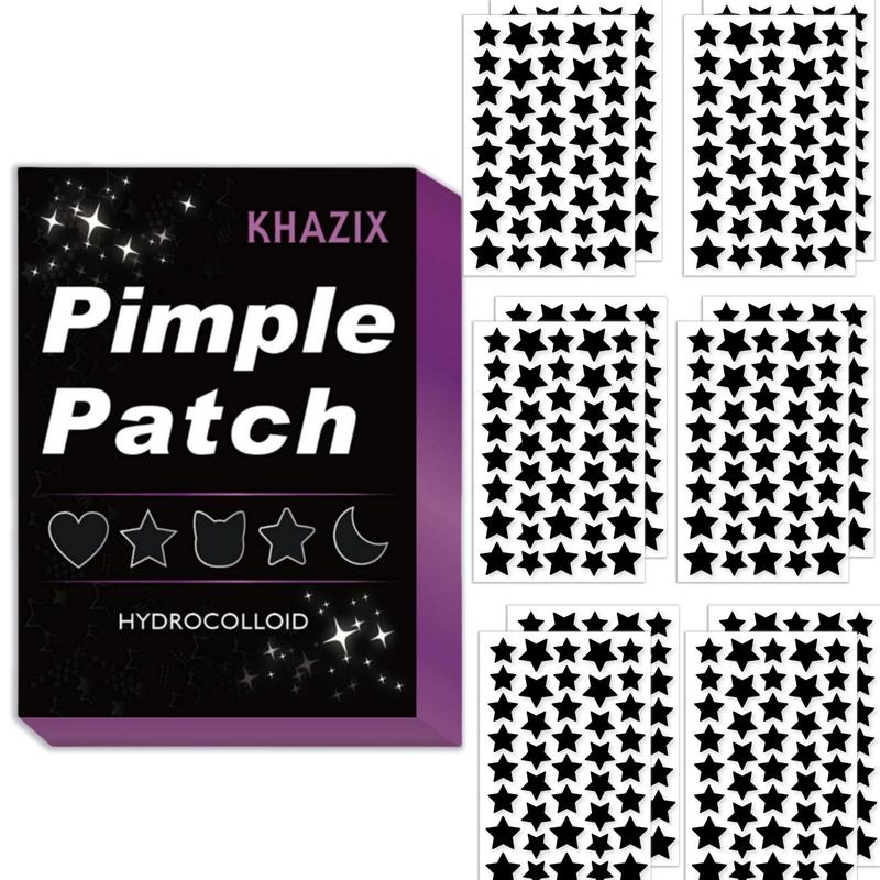 Star Shaped Acne Patches, 400pcs box Hydrocolloid Acne Covering Patches for Christmas Gift, Waterproof Pimple Patches for Face & Body, Skin Care Products for Women & Men