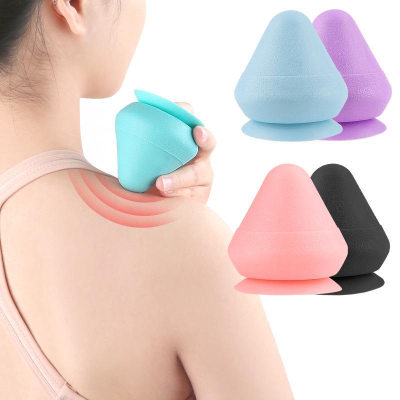 Adsorption Massage Ball, Foot Massage Ball, Self-Adhesive Shoulders Massager, Multifunctional Full Body Acupoint Massager, Manual Massage Tool