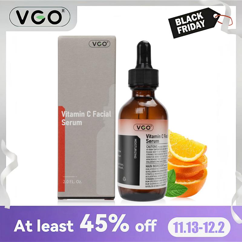 Vitamin C Facial Serum 30ml 60ml Deep Hydration  Antioxidant  Even Skin Tone  Natural Anti-Aging USA Plant Skincare