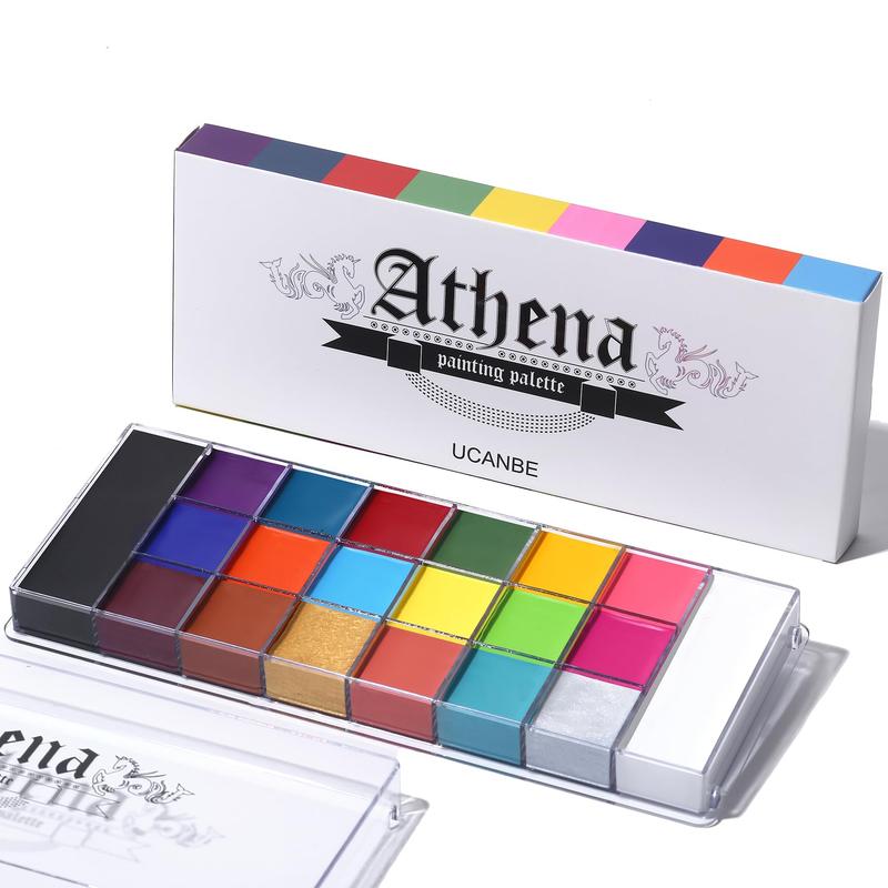 Athena Face & Body Paint Palette Professional Non-Toxic Makeup Kit